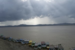 Bagan in bici - Vista sul fiume