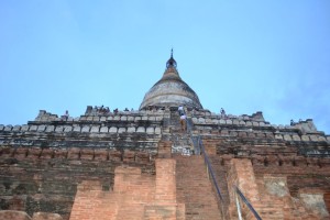 Bagan in bici - Shwesandaw Paya