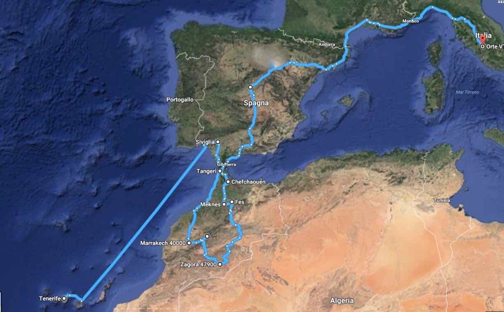 itinerario marocco