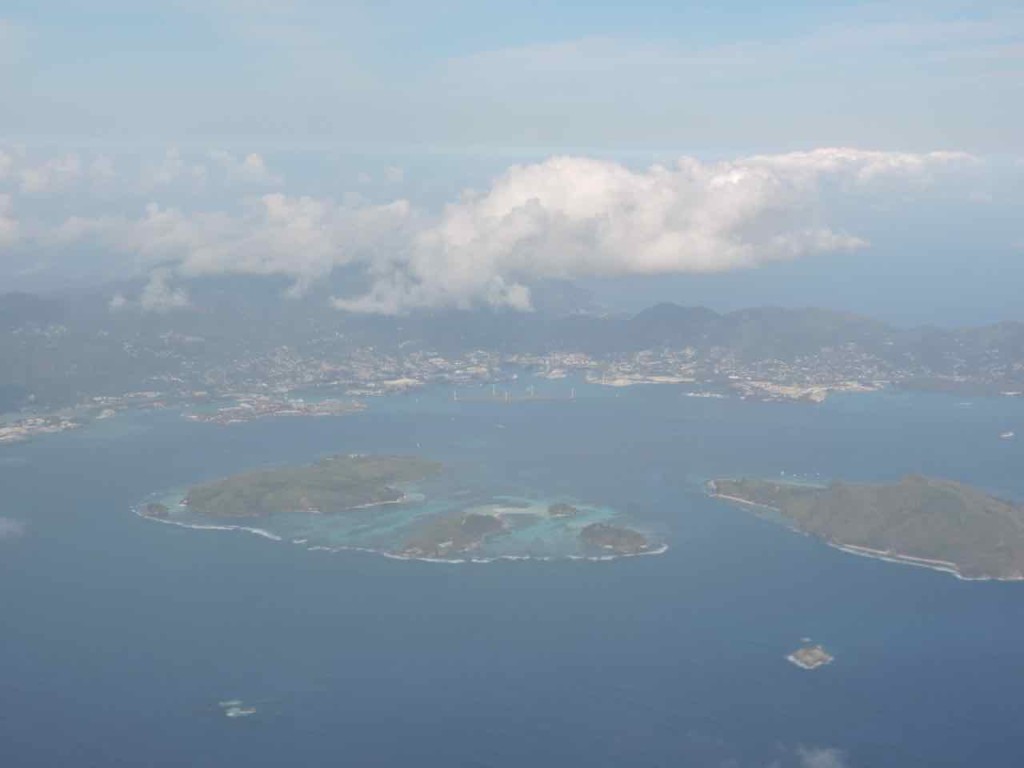 Le Seychelles viste d'alto