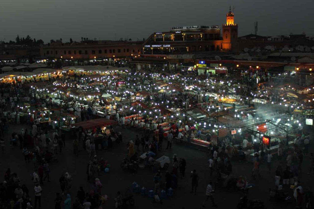 Marrakesh racconto dei 4 giorni - Piazza Jamma El Fna