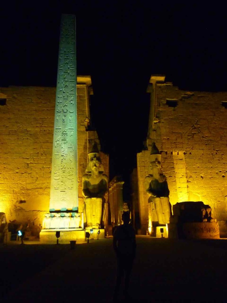 L'entrata del Tempio di Luxor