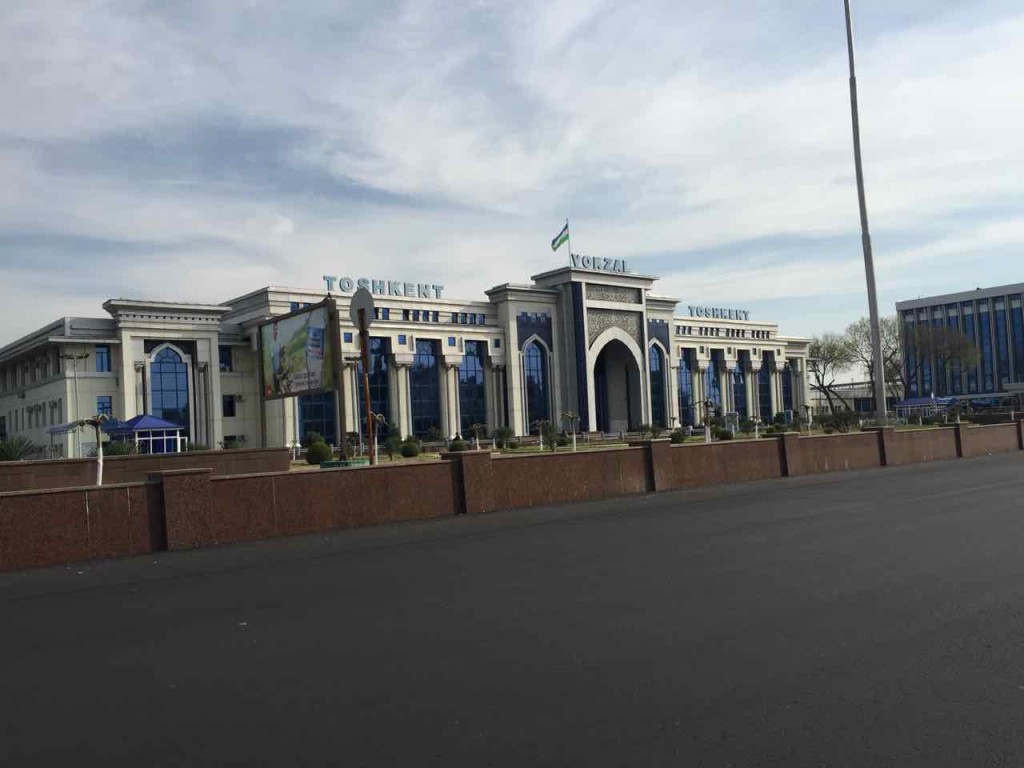 La stazione ferroviaria di Tashkent