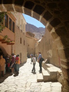 L'interno del monastero 