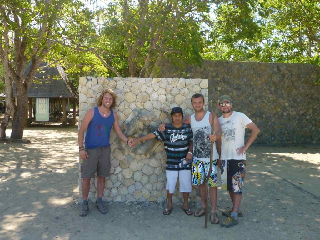 L'ingresso del Parco di Komodo