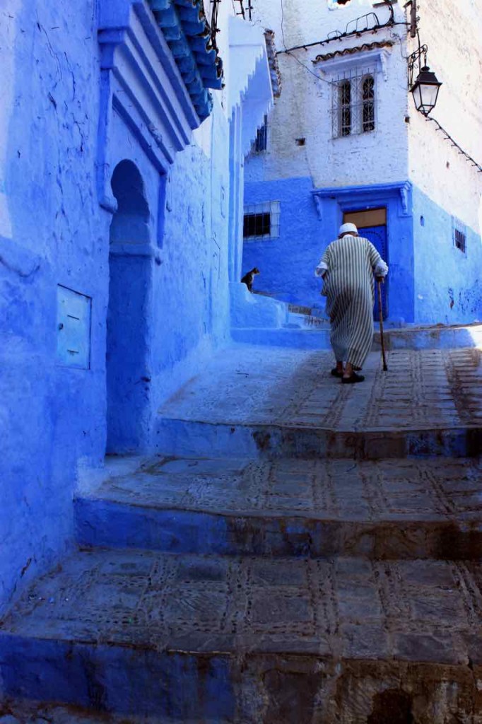 Il centro di Chefchaouen