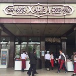 Tashkent ristoranti - l'ingresso del National Food