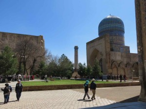 L'interno della moschea