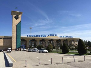 Samarcanda diario viaggio - La stazione ferroviaria 