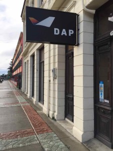 Cile trasporti interni - L'agenzia della DAP a Punta Arenas