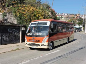 Cile con bus - I bus urbani