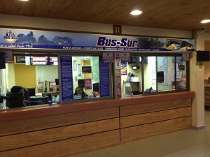 Puerto Natales cosa vedere - La stazione del Rodoviario da dove partono tutti i bus