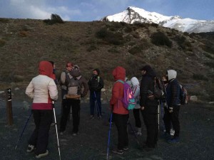 Torres del Paine Trekking - Il breafing prima di partire 