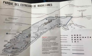 Mappa del Parco di Magellano