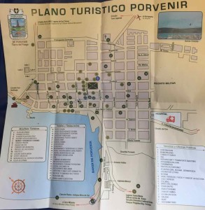 Porvenir Cile - Mappa della città 