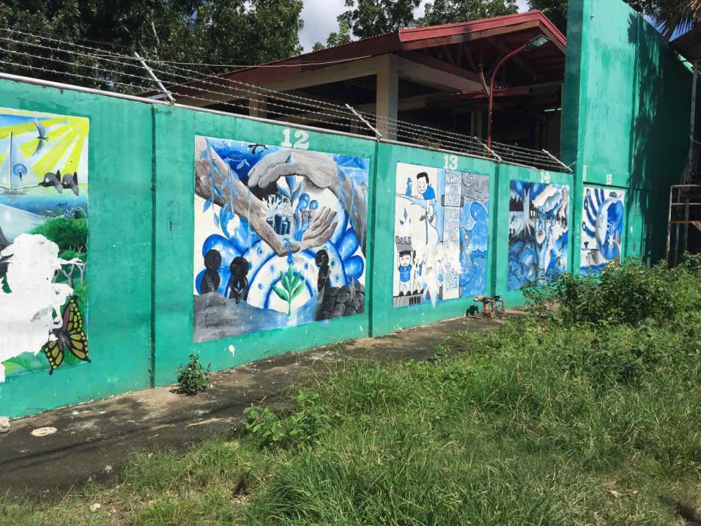 Filippine storia - Uno dei tanti murales presenti nelle Filippine