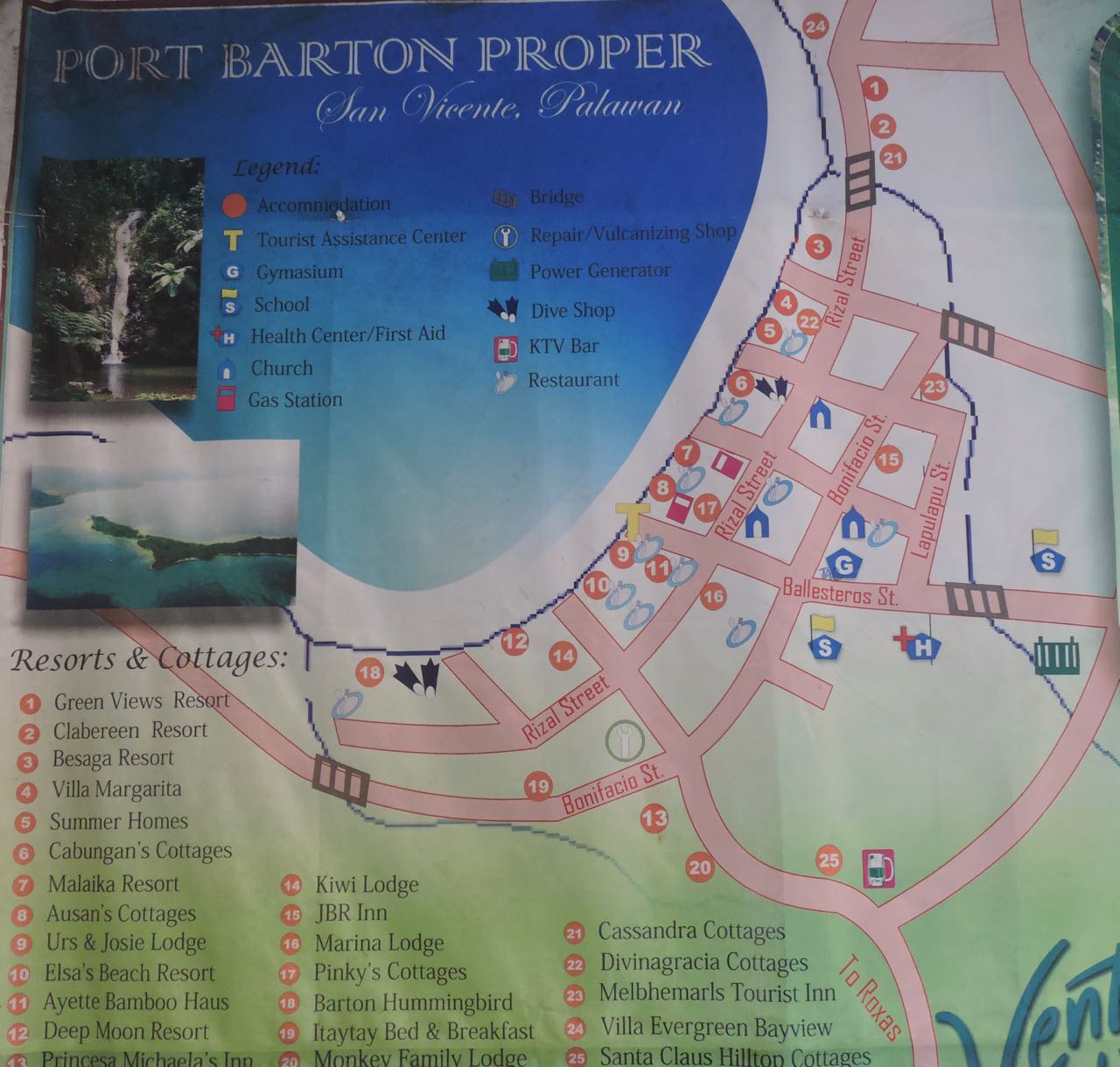 Port Barton descrizione