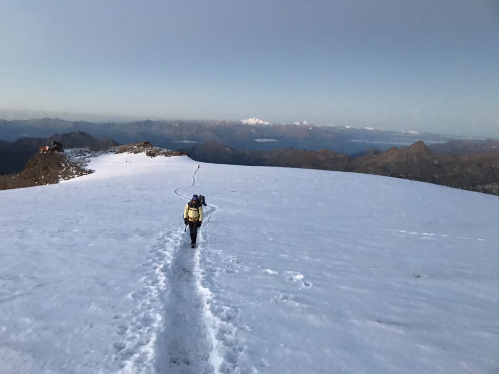 L'ascesa del Lyskamm Occidentale 