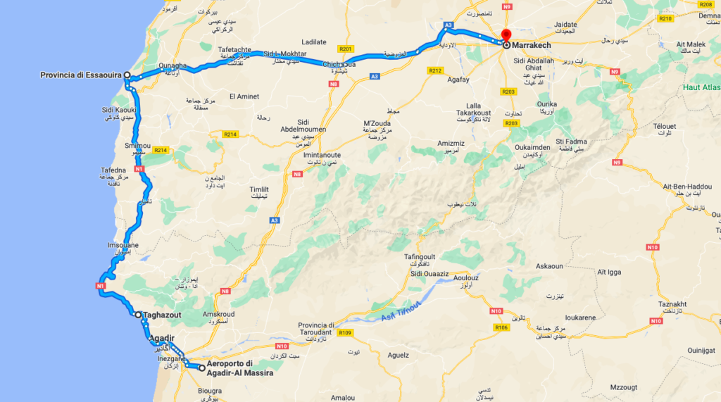 Itinerario, Costi e Mappe del viaggio in Marocco nel 2023